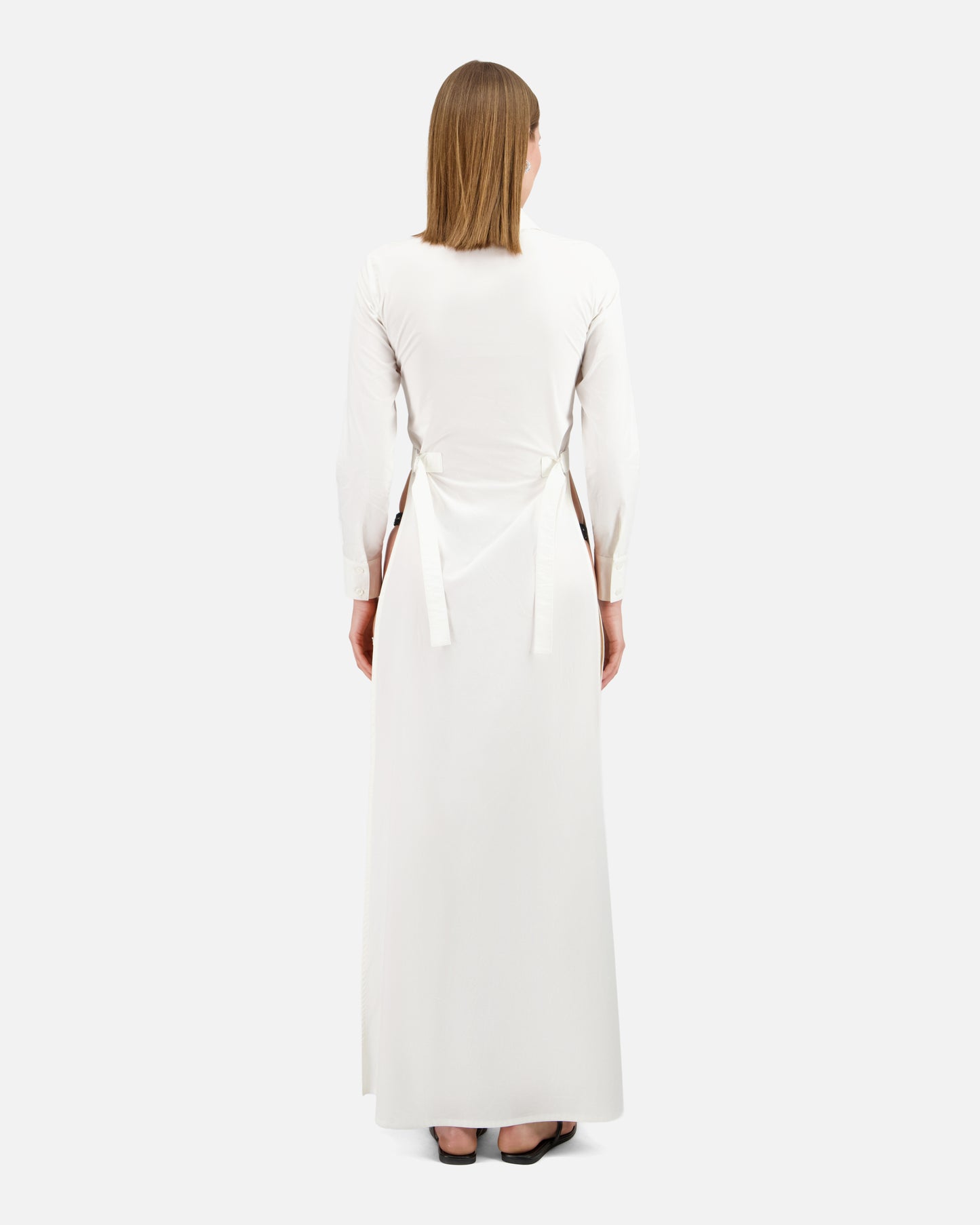 CHEMISE LONGUE AVEC FENTES