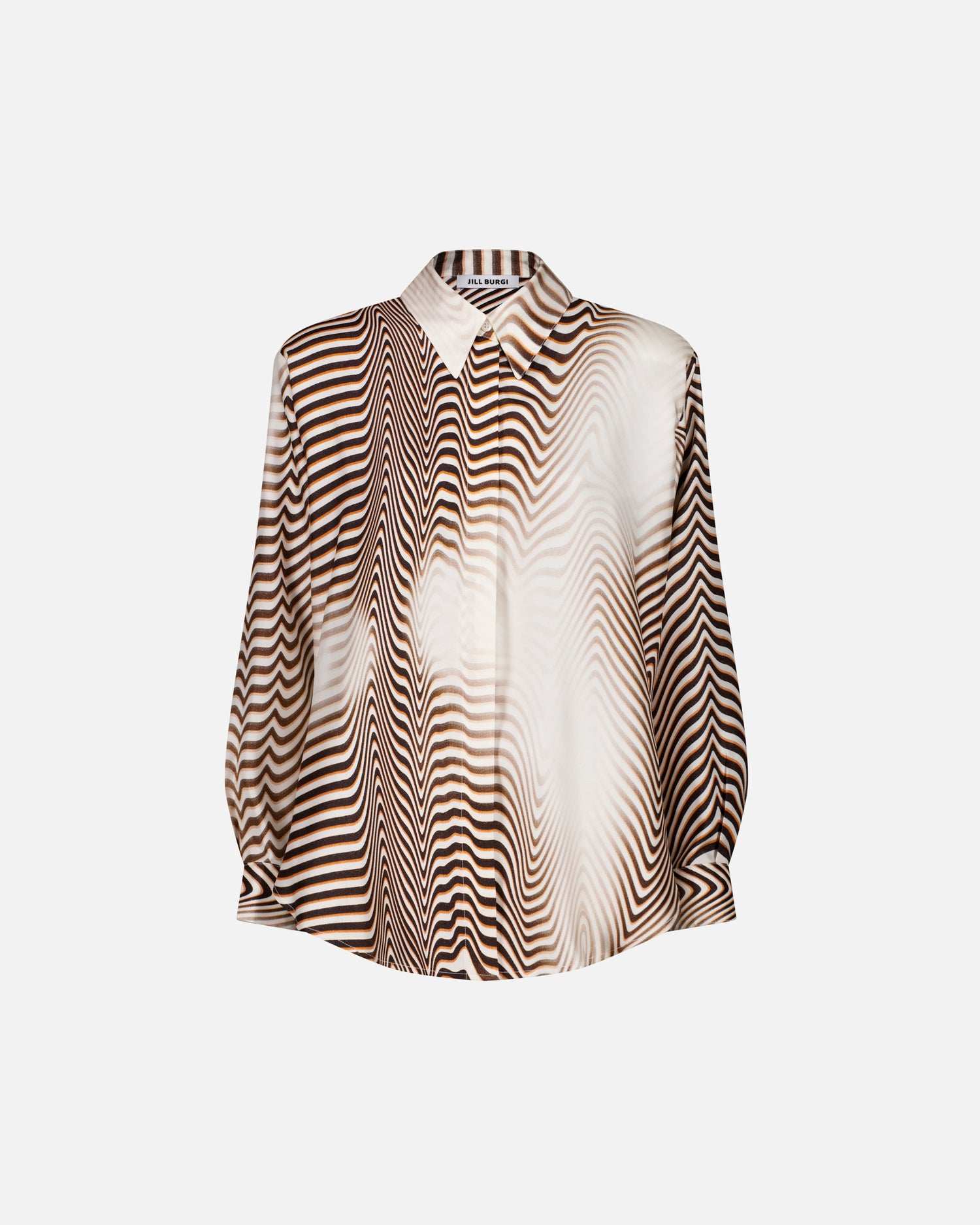 CHEMISE EN SOIE IMPRIMÉE