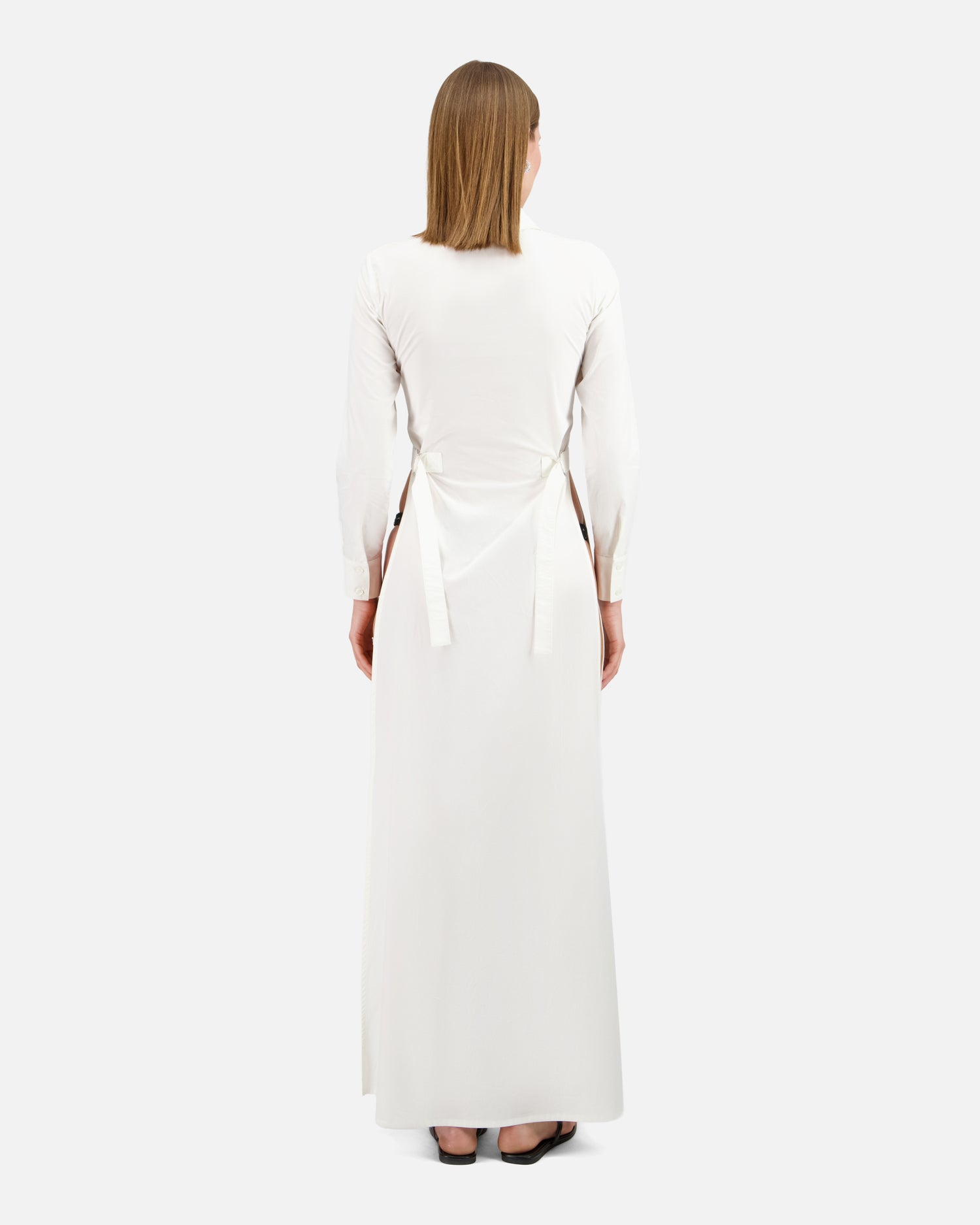 CHEMISE LONGUE AVEC FENTES
